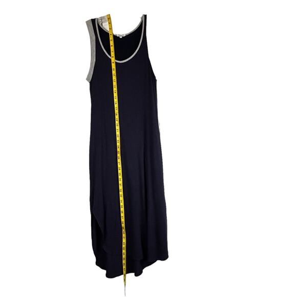 Splendid Tank Dress Womens Size XS Navy Blue Gray Soft Rayon Spandex Stretchy - Picture 8 of 9